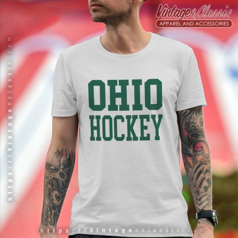 Ohio University Bobcats Hockey T Shirt Ohio University Bobcats Hockey T Shirt