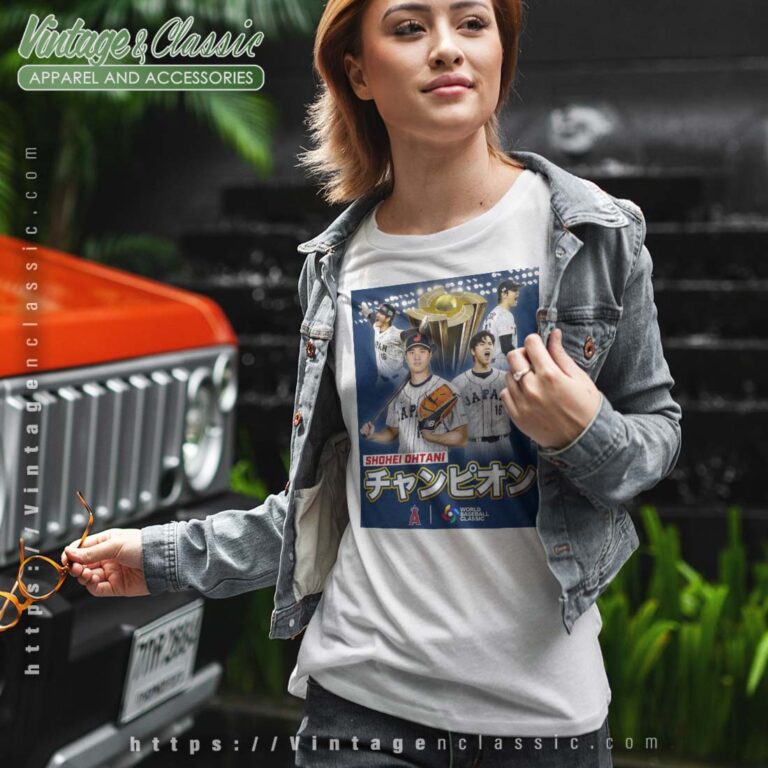 Ohtani Face WBC Champion TSHIRT Ohtani Face WBC Champion TSHIRT