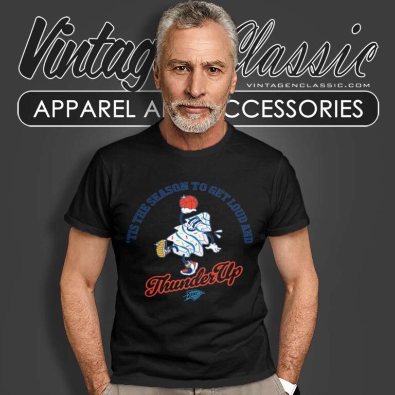 Okc Thunder Iog Holiday Tree Cake T Shirt Okc Thunder Iog Holiday Tree Cake T Shirt