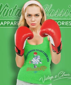 Okc Thunder Iog Holiday Tree Cake Tank Top Racerback