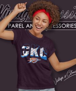 Okc Thunder Outerstuff Wordmark Women TShirt