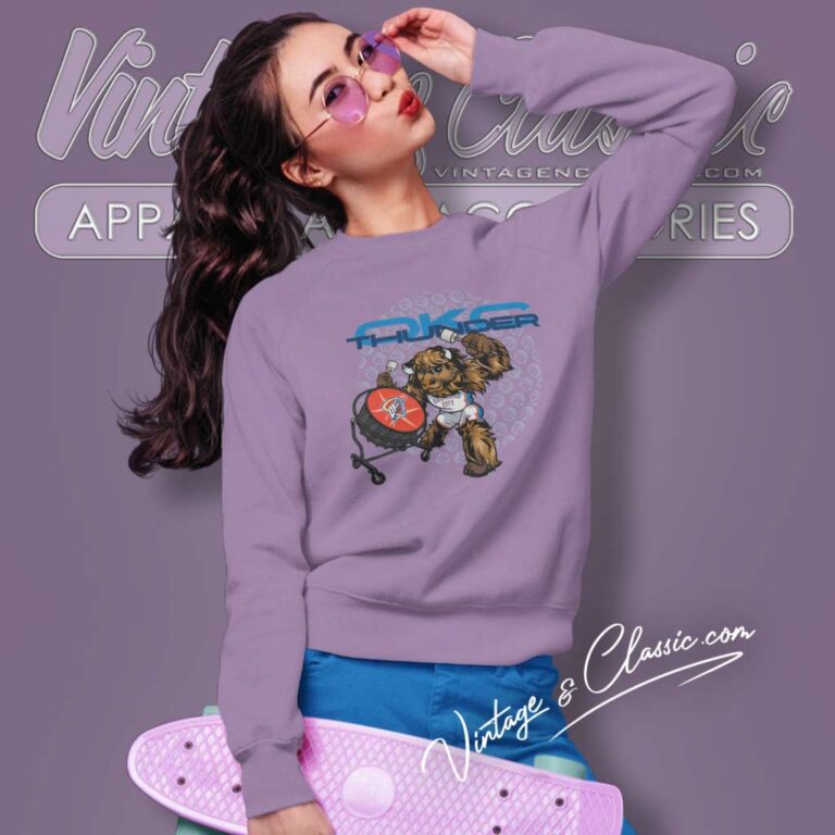 Okc Thunder Rumble Drum Roll Sweatshirt Okc Thunder Rumble Drum Roll Sweatshirt