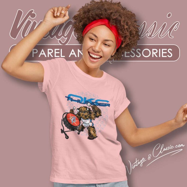Okc Thunder Rumble Drum Roll Women TShirt Okc Thunder Rumble Drum Roll Women TShirt
