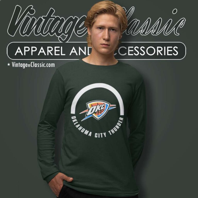Okc Thunder Under Bridge Long Sleeve Tee Okc Thunder Under Bridge Long Sleeve Tee
