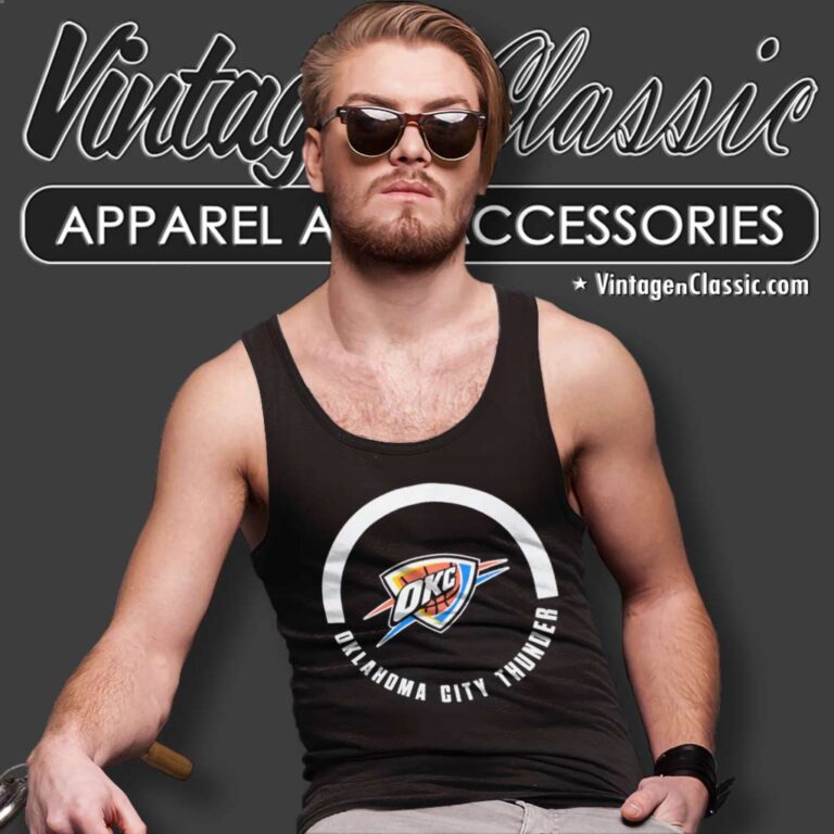 Okc Thunder Under Bridge Tank Top Racerback Okc Thunder Under Bridge Tank Top Racerback