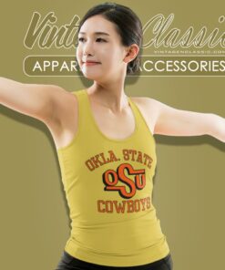 Okla State University Cowboys Ncaa Tank Top Racerback
