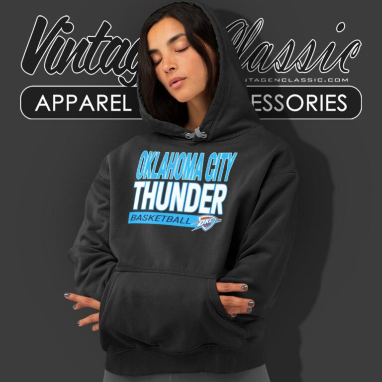 Oklahoma City Thunder Basketball Hoodie Oklahoma City Thunder Basketball Hoodie