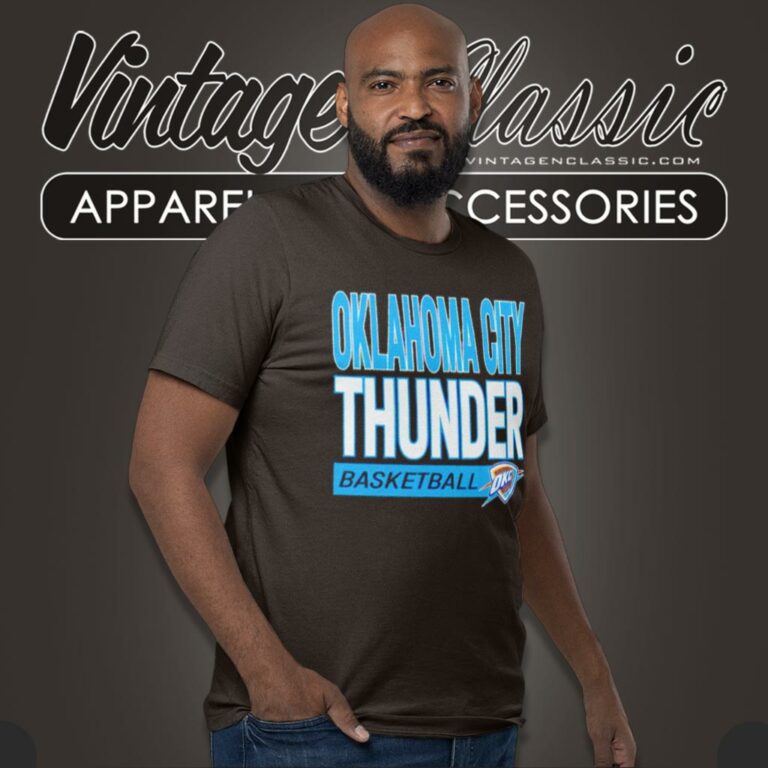 Oklahoma City Thunder Basketball T Shirt Oklahoma City Thunder Basketball T Shirt