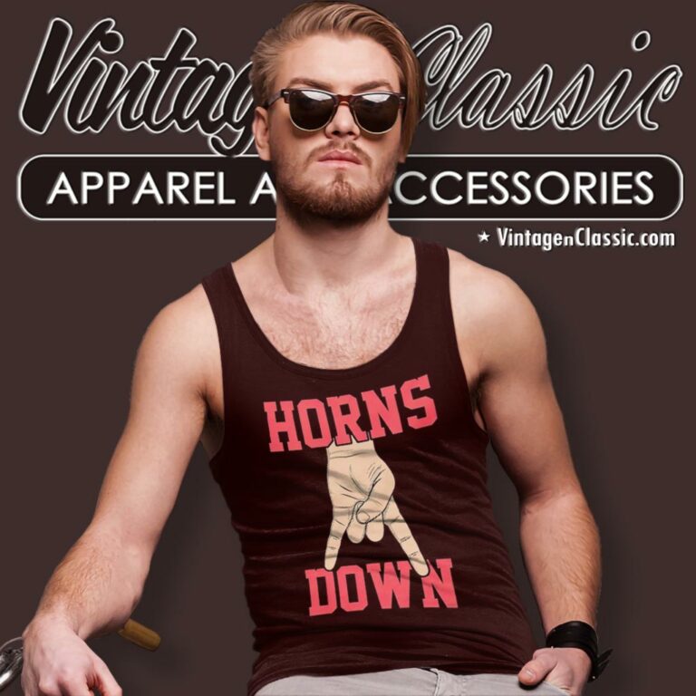 Oklahoma Sooners Football Horns Down Tank Top Racerback Oklahoma Sooners Football Horns Down Tank Top Racerback