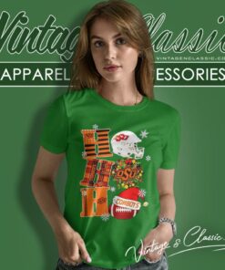 Oklahoma State Cowboys Ho Ho Ho Christmas Shirt 6 Oklahoma State Cowboys Ho Ho Ho Christmas Women T Shirt