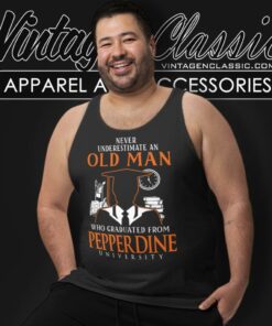 Old Man Old Man Graduated Pepperdine University Tank Top Racerback