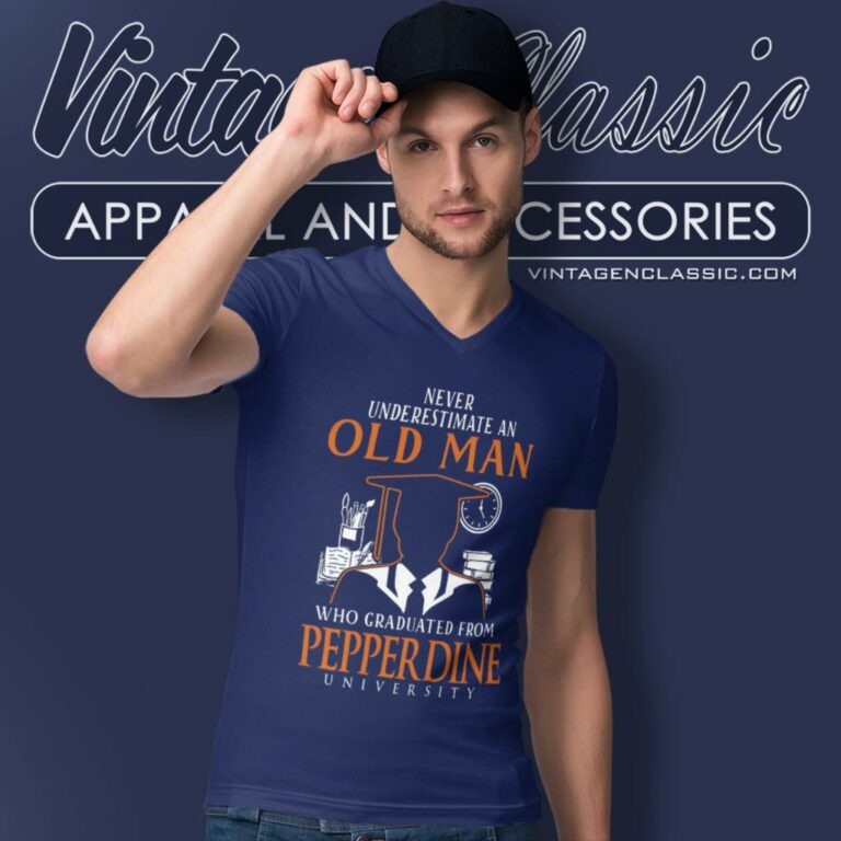 Old Man Old Man Graduated Pepperdine University V Neck TShirt Old Man Old Man Graduated Pepperdine University V Neck TShirt