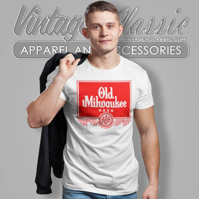 Old Milwaukee Beer Logo Shirt Joseph Schlitz Brewing Company T Shirt Old Milwaukee Beer Logo Shirt Joseph Schlitz Brewing Company T Shirt