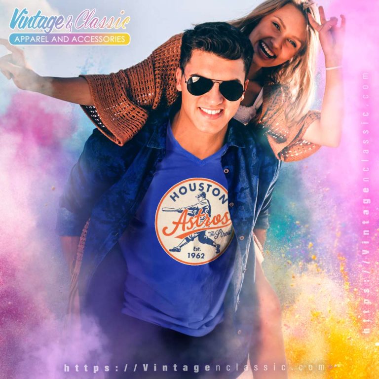 Old Style Houston Astros Est 1962 V Neck TShirt Old Style Houston Astros Est 1962 V Neck TShirt