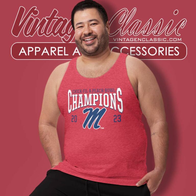 Ole Miss Peach Bowl Tank Top Racerback Ole Miss Peach Bowl Tank Top Racerback