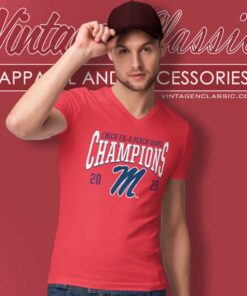 Ole Miss Peach Bowl Shirt 4 Ole Miss Peach Bowl V Neck TShirt