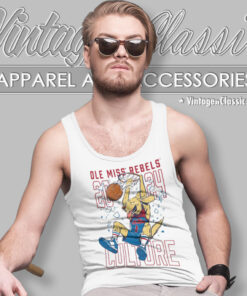 Ole Miss Rebels Basketball Culture Tank Top Racerback