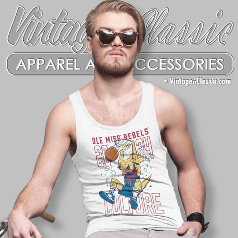 Ole Miss Rebels Basketball Culture Tank Top Racerback Ole Miss Rebels Basketball Culture Tank Top Racerback