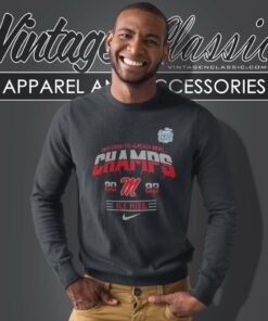 Ole Miss Rebels Chick Fil A Peach Bowl Champions Sweatshirt