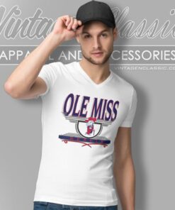 Ole Miss Rebels Shirt University Of Mississippi V Neck TShirt