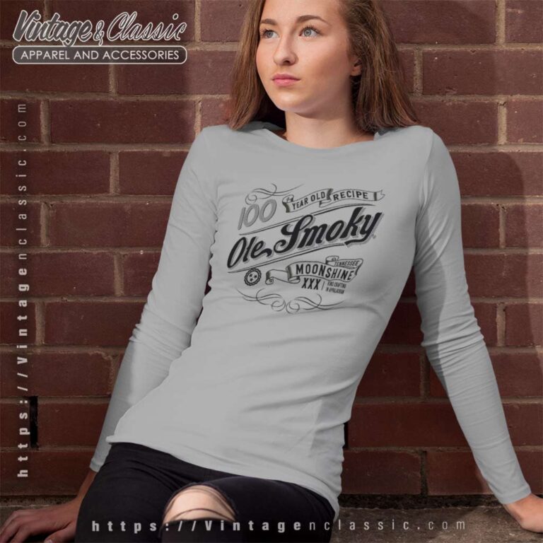 Ole Smoky Moonshine Whiskey Long Sleeve Tee Ole Smoky Moonshine Whiskey Long Sleeve Tee