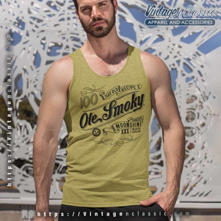 Ole Smoky Moonshine Whiskey Tank Top Racerback Ole Smoky Moonshine Whiskey Tank Top Racerback