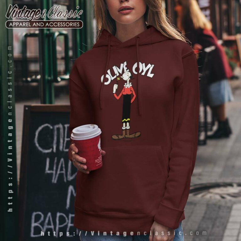 Olive Oyl From Popeye Hoodie Olive Oyl From Popeye Hoodie