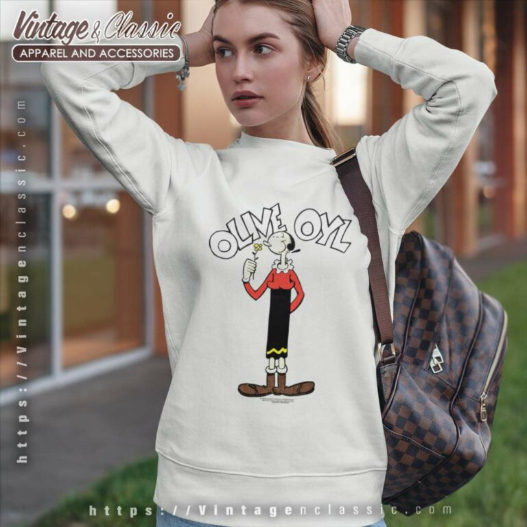 Olive Oyl From Popeye Sweatshirt Olive Oyl From Popeye Sweatshirt