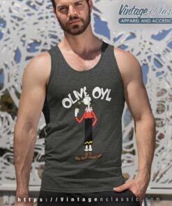 Olive Oyl From Popeye Tank Top Racerback