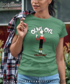 Olive Oyl From Popeye Women TShirt