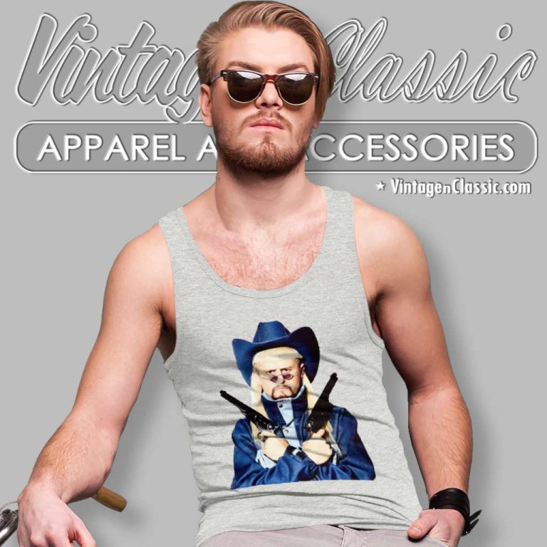 Oliver Tree Cowboy Tank Top Racerback Oliver Tree Cowboy Tank Top Racerback