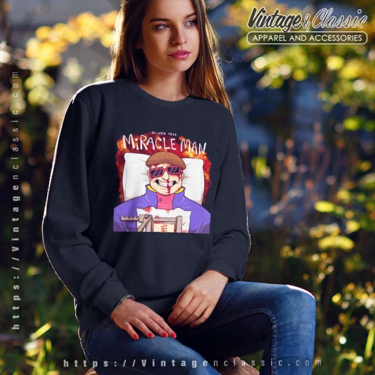 Oliver Tree Miracle Man Sweatshirt Oliver Tree Miracle Man Sweatshirt