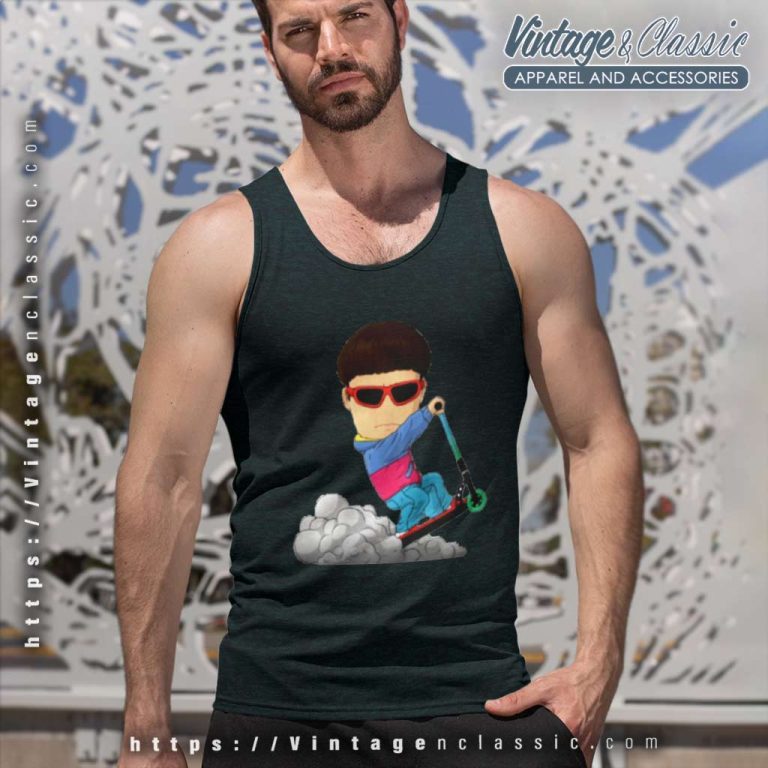 Oliver Tree Scooter Tank Top Racerback Oliver Tree Scooter Tank Top Racerback