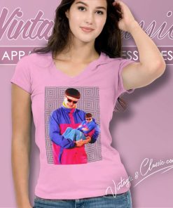 Oliver Tree Shirt Baby With Oliver Tree Father 5 Oliver Tree Shirt Baby With Oliver Tree Father V Neck TShirt