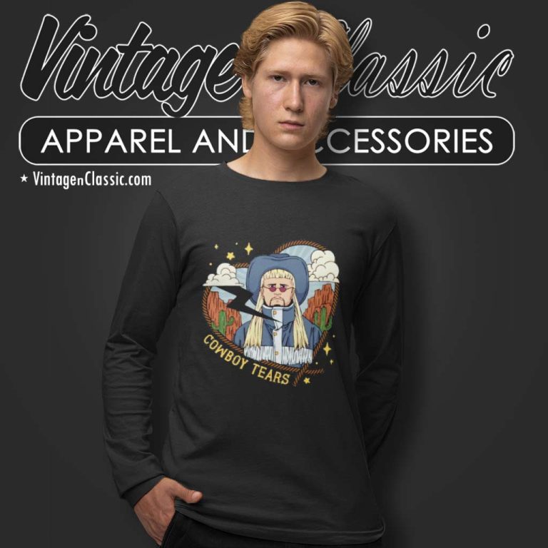Oliver Tree Shirt Cowboy Tears Funny Long Sleeve Tee Oliver Tree Shirt Cowboy Tears Funny Long Sleeve Tee