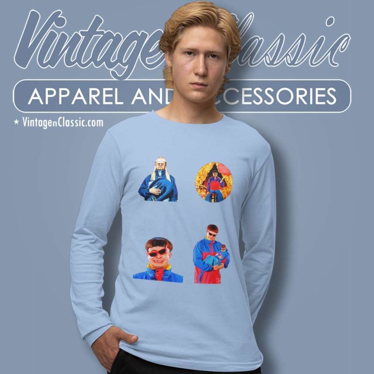 Oliver Tree Sticker Pack Long Sleeve Tee Oliver Tree Sticker Pack Long Sleeve Tee