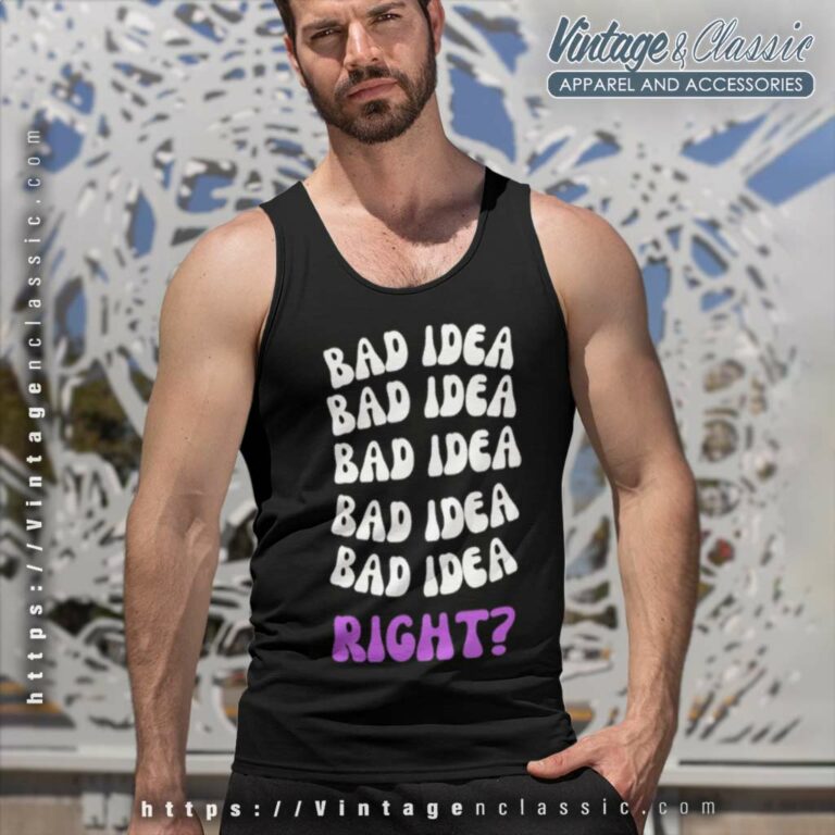 Olivia Rodrigo Bad Idea Right Tank Top Racerback Olivia Rodrigo Bad Idea Right Tank Top Racerback