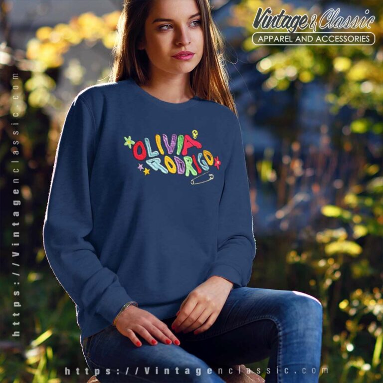 Olivia Rodrigo Embroidered Shirt Sweatshirt Olivia Rodrigo Embroidered Shirt Sweatshirt
