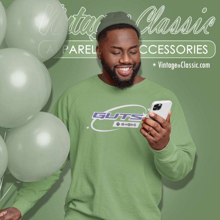 Olivia Rodrigo Graphic Shirt Guts Album Sweatshirt Olivia Rodrigo Graphic Shirt Guts Album Sweatshirt