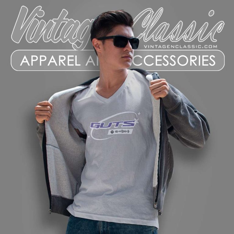 Olivia Rodrigo Graphic Shirt Guts Album V Neck TShirt Olivia Rodrigo Graphic Shirt Guts Album V Neck TShirt