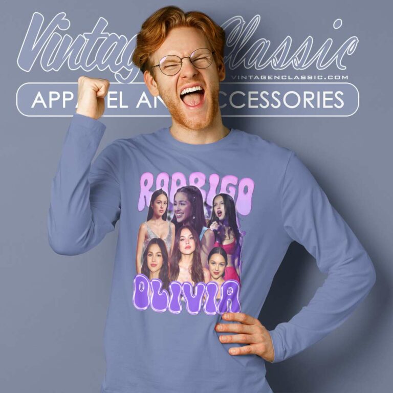 Olivia Rodrigo Gust Live Shirt Long Sleeve Tee Olivia Rodrigo Gust Live Shirt Long Sleeve Tee