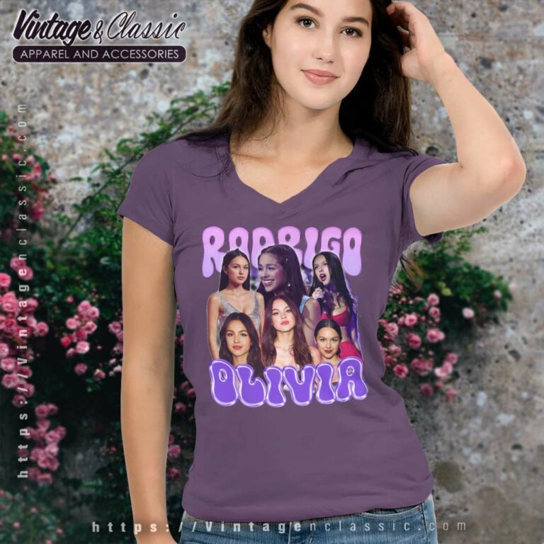Olivia Rodrigo Gust Live Shirt V Neck TShirt Olivia Rodrigo Gust Live Shirt V Neck TShirt