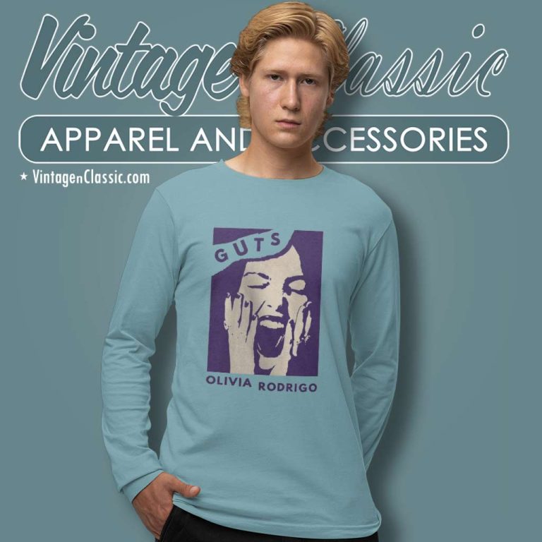 Olivia Rodrigo Guts 90s Long Sleeve Tee Olivia Rodrigo Guts 90s Long Sleeve Tee