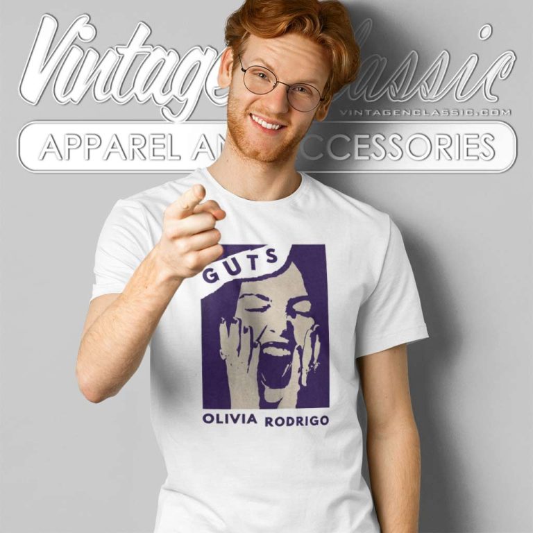 Olivia Rodrigo Guts 90s T Shirt Olivia Rodrigo Guts 90s T Shirt
