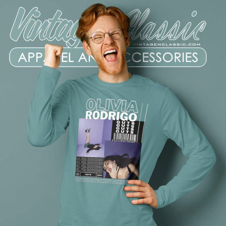 Olivia Rodrigo Guts Shirt Long Sleeve Tee Olivia Rodrigo Guts Shirt Long Sleeve Tee