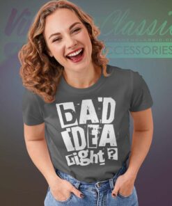 Olivia Rodrigo Shirt Bad Idea Right Lyric Women TShirt