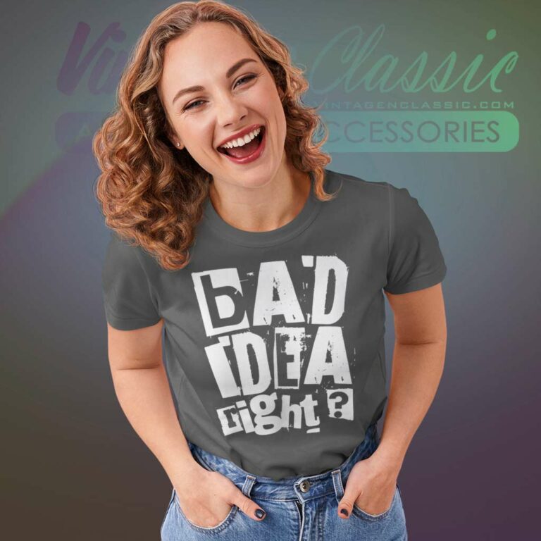 Olivia Rodrigo Shirt Bad Idea Right Lyric Women TShirt Olivia Rodrigo Shirt Bad Idea Right Lyric Women TShirt