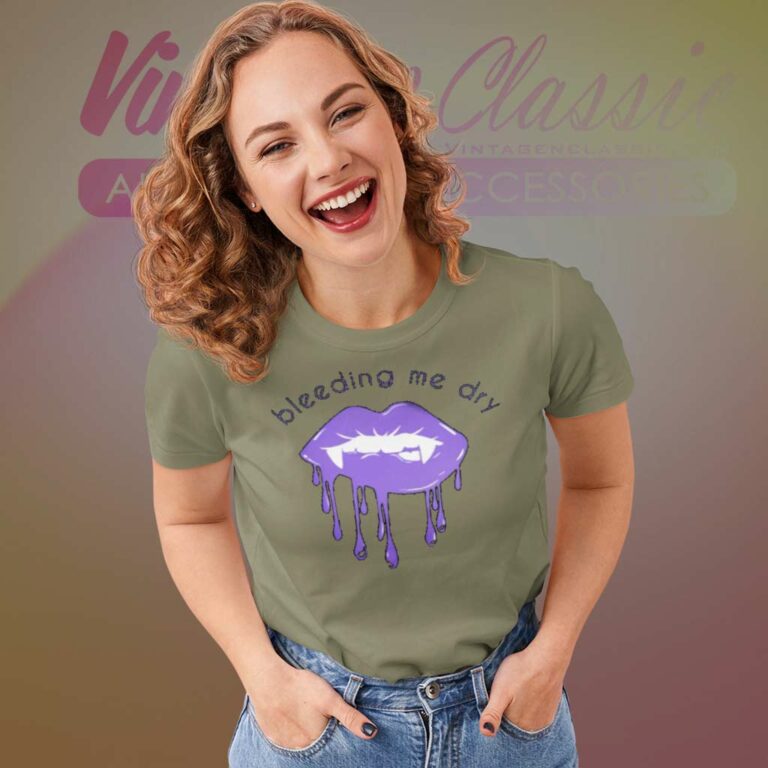 Olivia Rodrigo Shirt Bleeding Me Dry Women TShirt Olivia Rodrigo Shirt Bleeding Me Dry Women TShirt