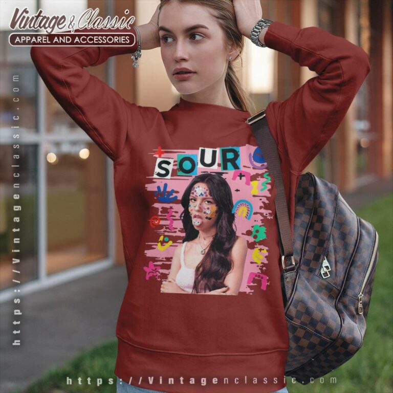 Olivia Rodrigo Sour Shirt Sweatshirt Olivia Rodrigo Sour Shirt Sweatshirt