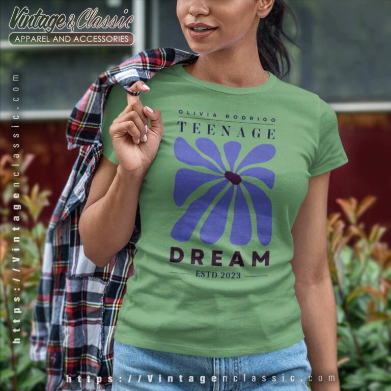 Olivia Rodrigo Teenage Dream Shirt Women TShirt Olivia Rodrigo Teenage Dream Shirt Women TShirt